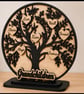 Personalised Grandchildren Tree Family Tree with Names Grandparents Gift Wooden  - Image 2