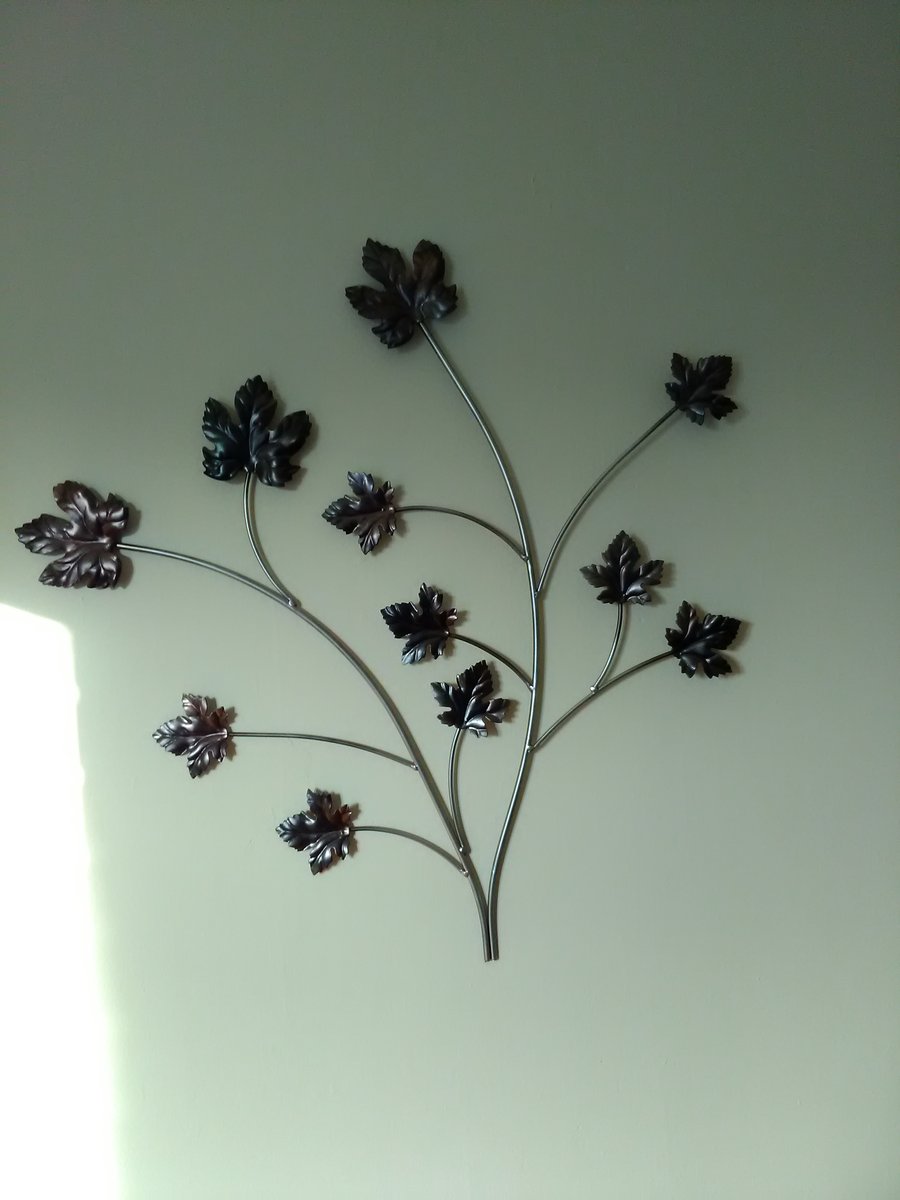 Handmade Maple leaf wall hanging ornament