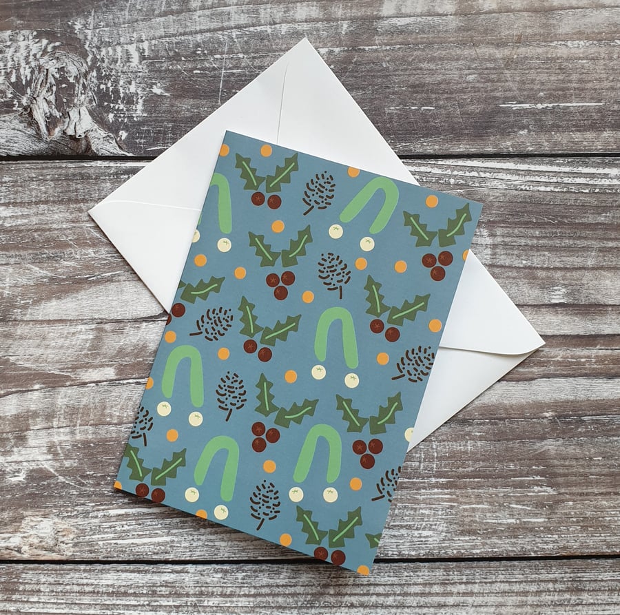 Christmas Berries Christmas Card