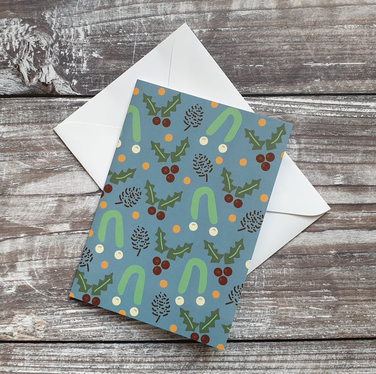 Christmas Berries Christmas Card