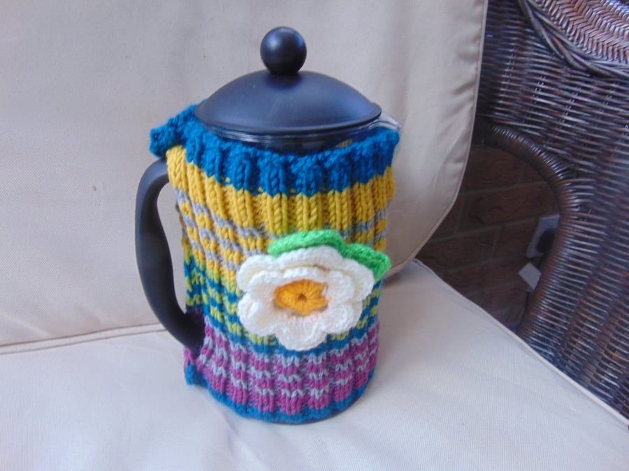 French Press Cafeteria Coffee Cosy