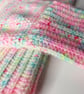 Pink Crochet Fingerless Gloves - Image 3