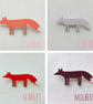 Fox Brooch, Fox Pin, Wooden Fox Pin, Folklore Brooch - Image 3