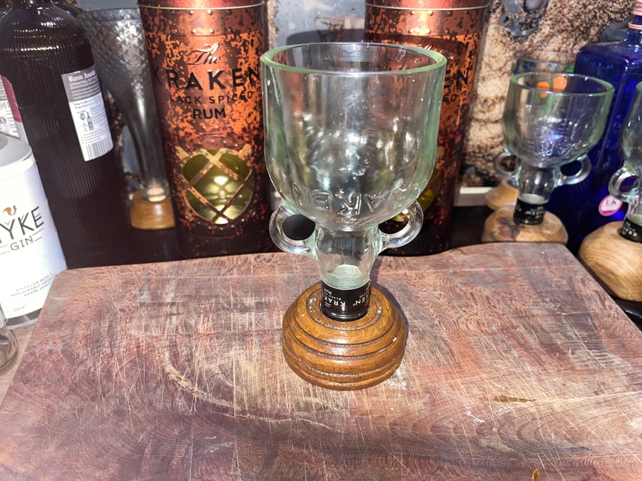Kraken spiced Rum Goblet