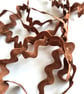 Brown Ric Rac Ribbon Trim, 5 Metres, 11mm Wide Decorative Braid sewing supplies - Image 2