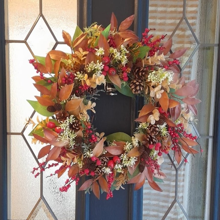 Image of Handcrafted Artificial Wreath