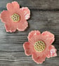 Summer Seconds Set of Two Pink Flower Dishes - Image 3