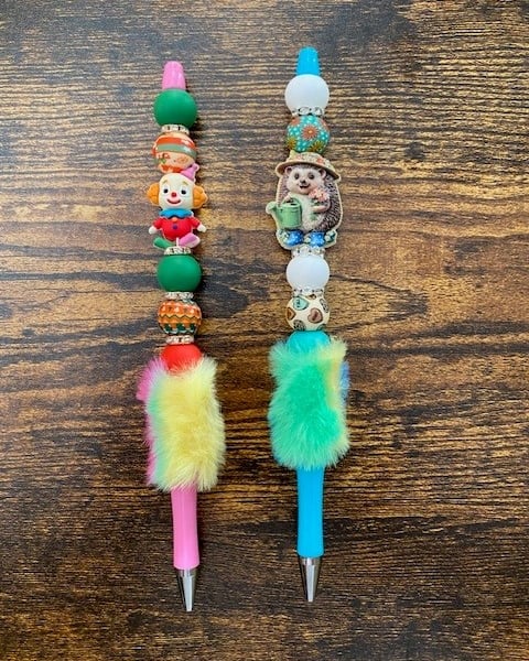 Fluffy Pens (includes one refill)