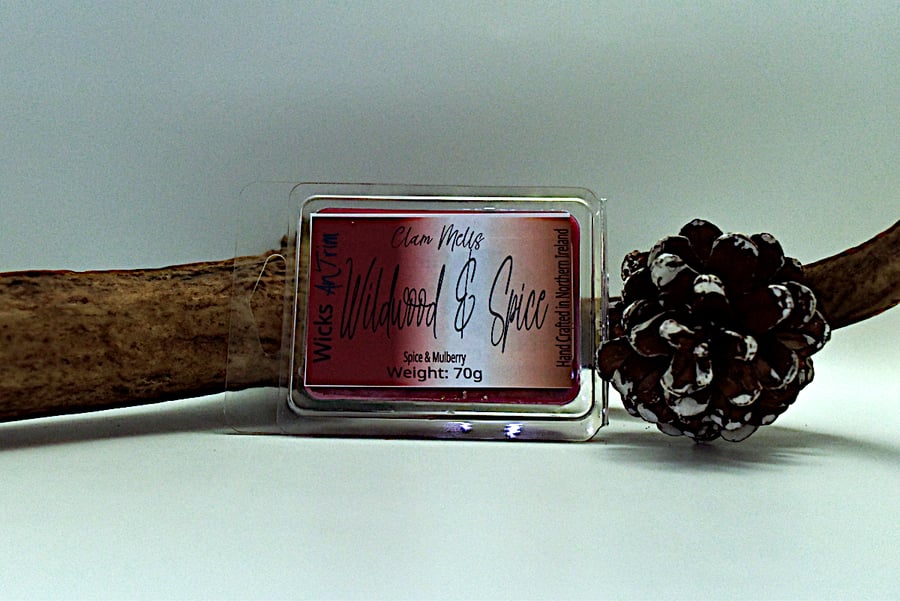 Wildwood & Spice Hand Crafted Highly Scented Soy Clam Melts