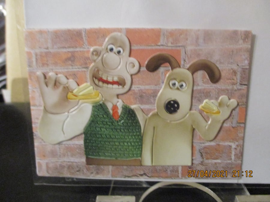 Wallace and Gromit General Card