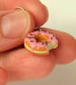 Sprinkly Pink Doughnut earrings - Image 2