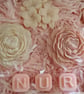 Personalised Floral Wax Melt Gift Box - Peony & Rose Handmade Gift