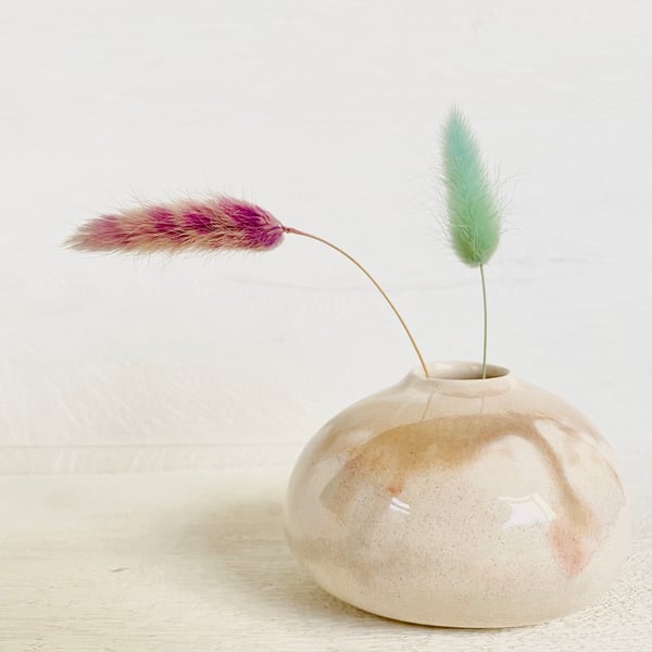 Ceramic bud vase (No 1)