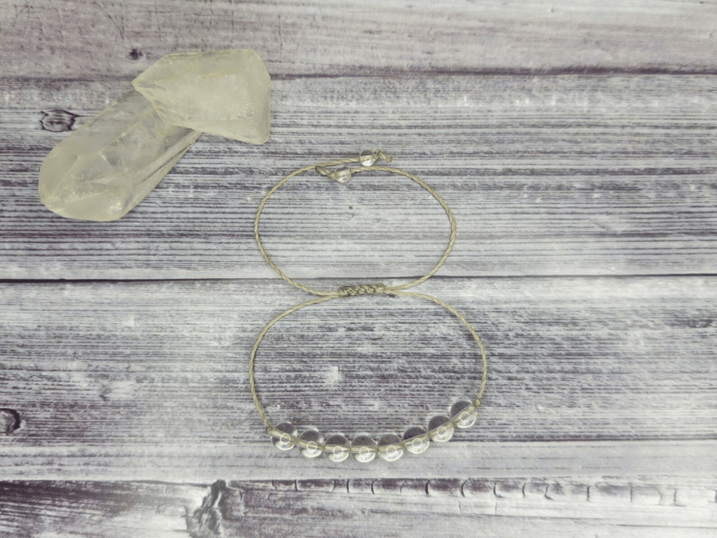 Quartz bracelet - master healer - amplify the energies of other crystals
