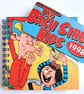 The Bash Street Kids Beano Comic Junk Journal, Handmade Blank Square Notebook - Image 1