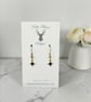 Charm Earrings - Mini Gold Star