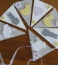 Hand Painted MDF New Baby Bunting - Image 5