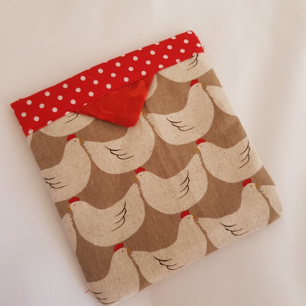Snap pouch; chicken design