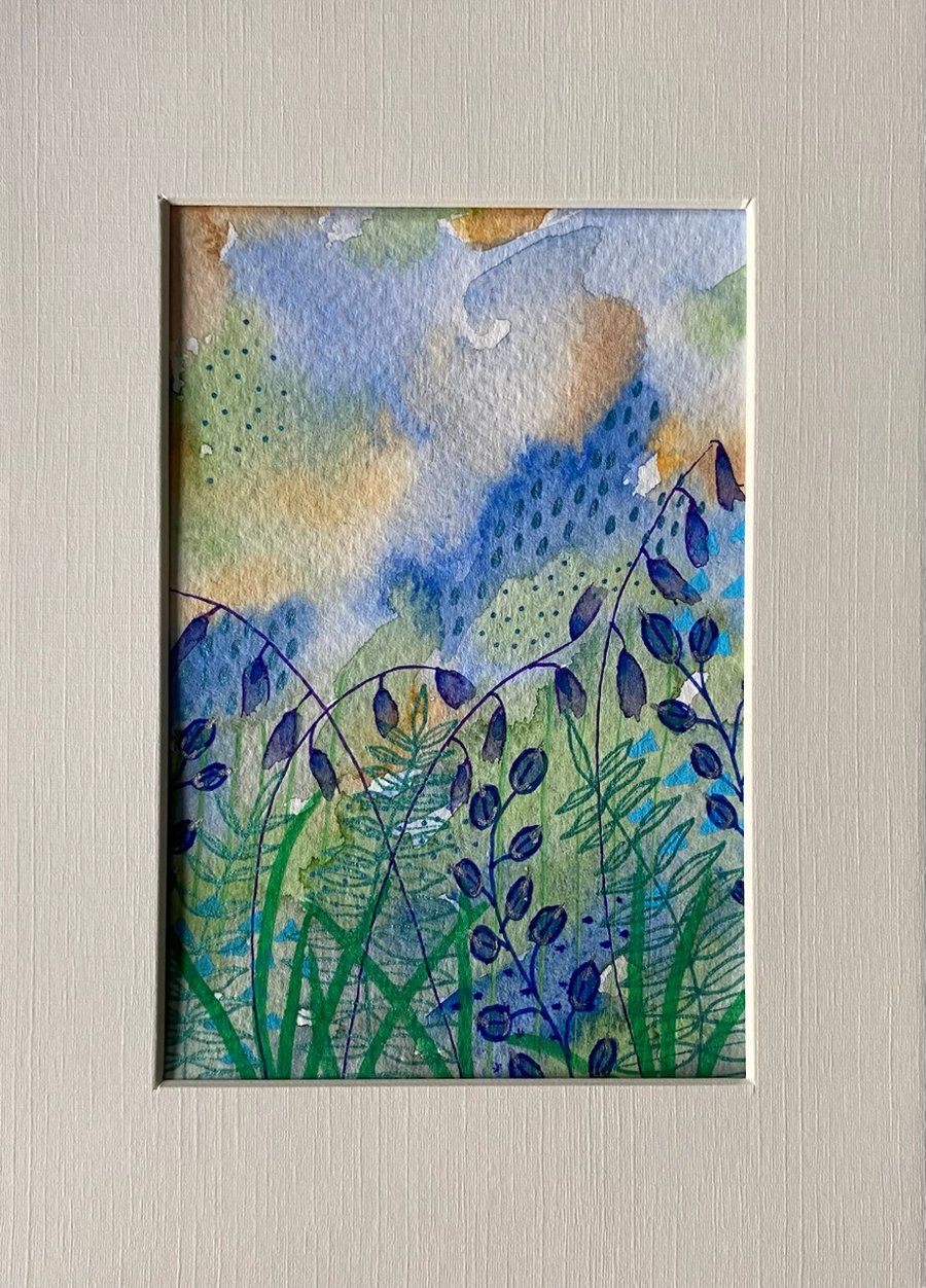 Pretty Bells mini painting