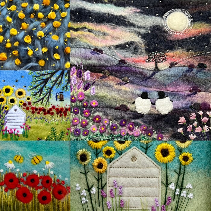 Nancy Clayson felt artist