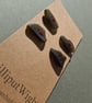 Set of four green sea glass buttons - Image 5