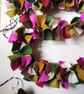 Felt Tinsel Garland, Confetti Bunting, Eclectic Bohemian Party Decor, 190cm. - Image 3