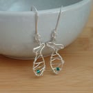 Little Fish Earrings - Keepsake Jewellery 