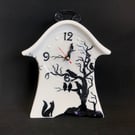 The Fox and the Crow Porcelain Clock