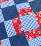 Complete cushion machine stitched patchwork country style  - Image 4