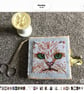 Pin cushion for a cat lover