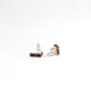 Hiking Boot Earrings, Walking Boot Studs, Silver Plated or Sterling Silver Backs - Image 4
