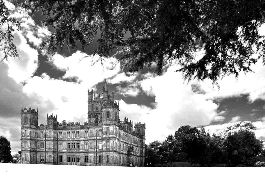 Highclere Castle Downton Abbey England UK Photograph Print