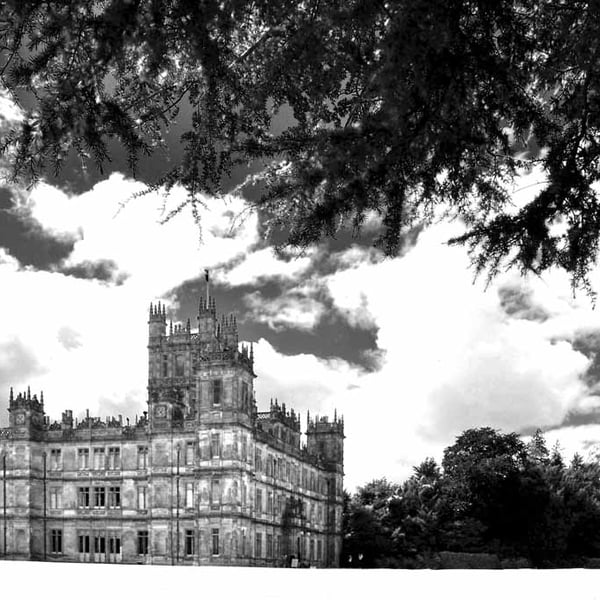 Highclere Castle Downton Abbey England UK Photograph Print