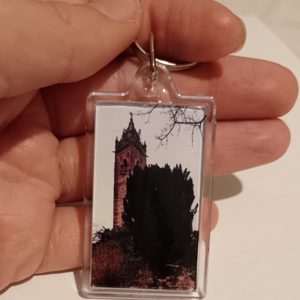 Bristol Cabot Tower Brandon Hill Photography Keyring 