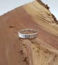 Textured Sterling Silver Ring - Image 4