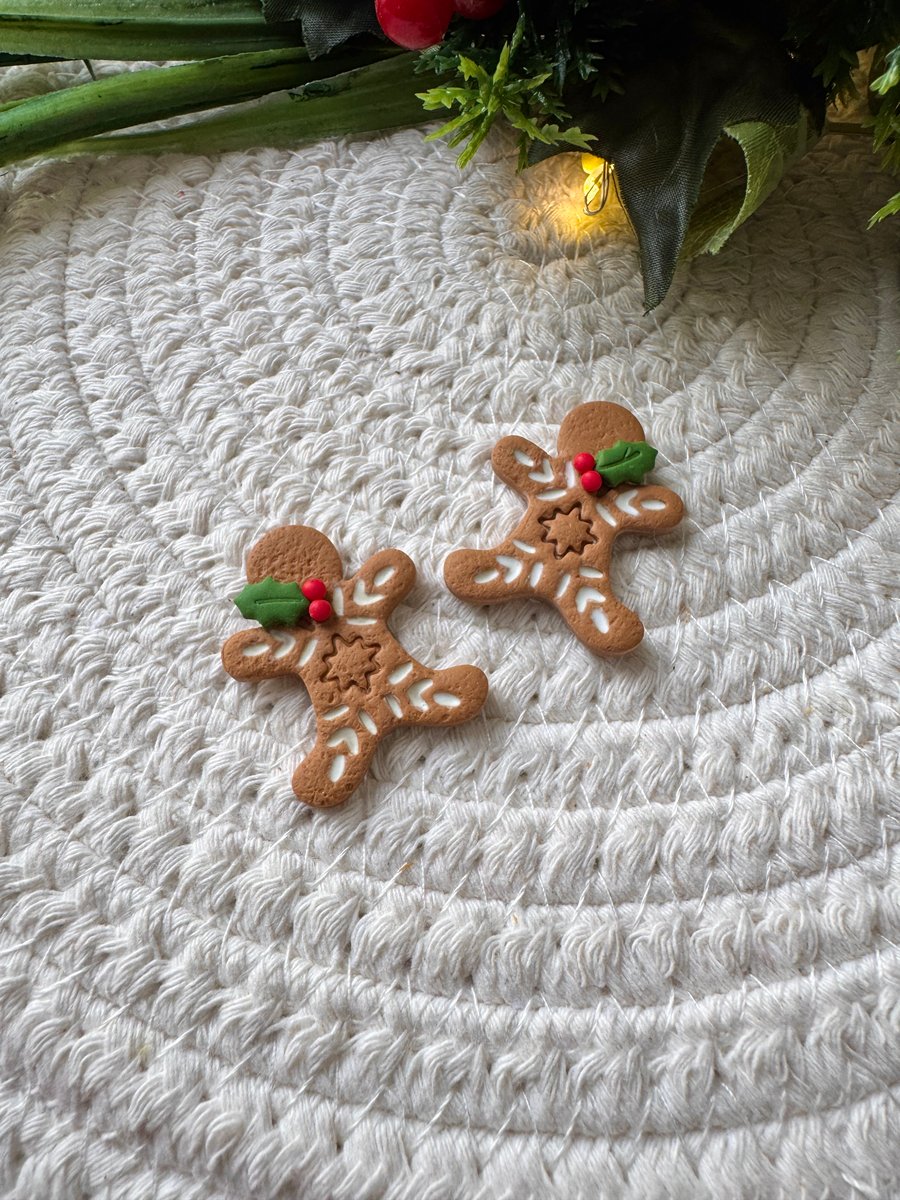 Gingerbread Studs - Rebecca’s Bespokes