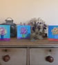 Three flower vase greetings cards - Image 3