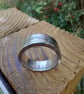 1967 Queen Elizabeth Half Crown coin ring  - Image 2