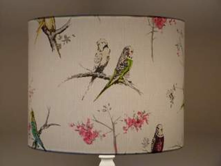 Chirpy Blendworth fabric covered lampshade for standard lamp 40cm