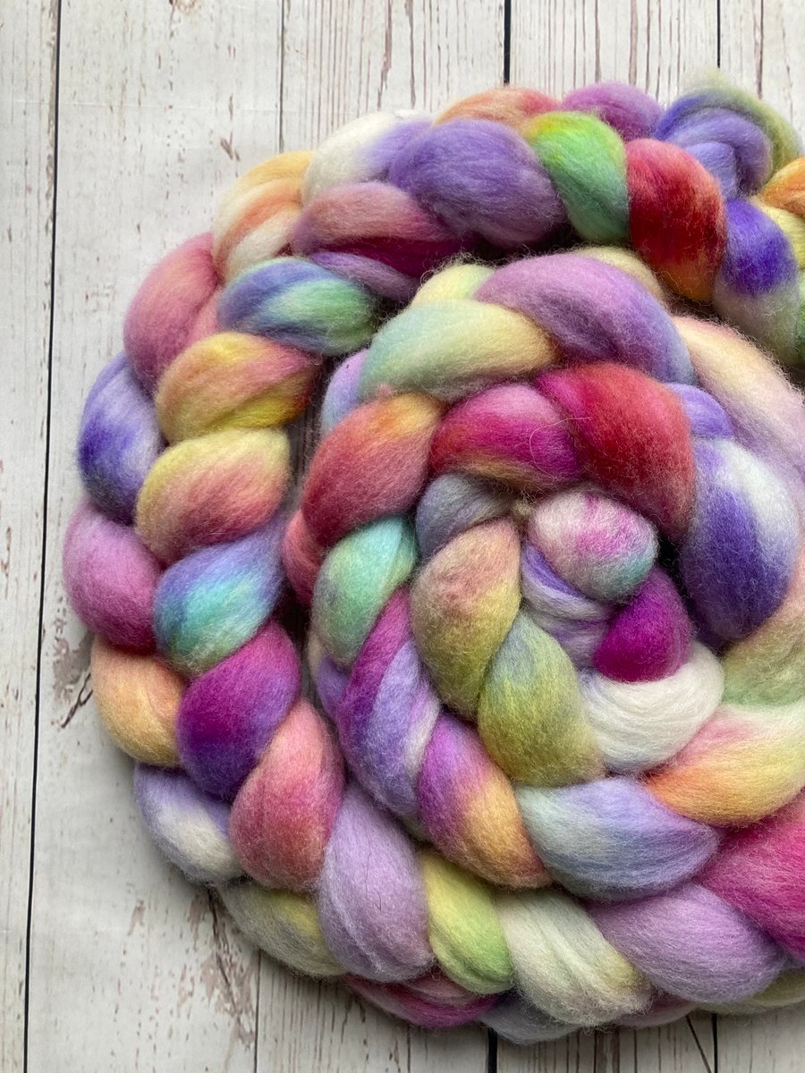 Cormo spinning fibre 100g Sugarplum