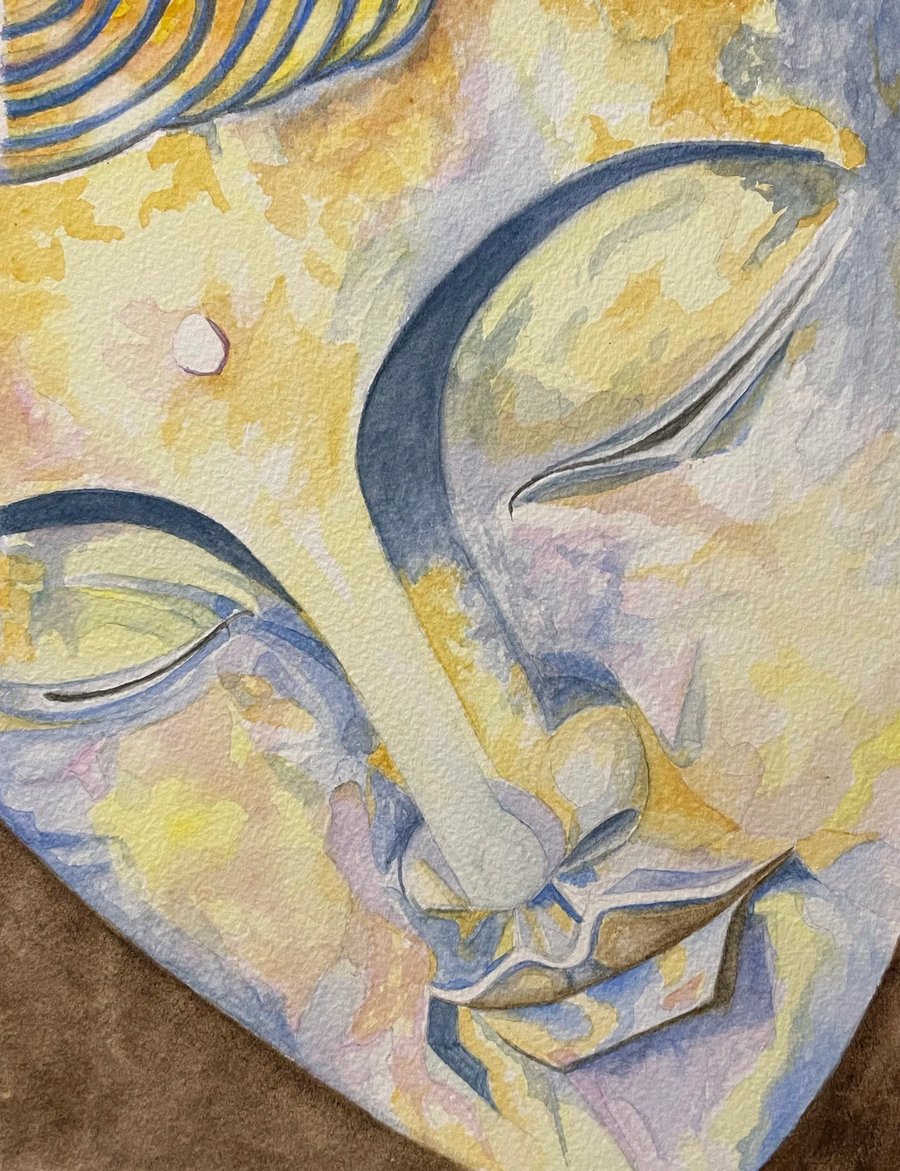 Original Watercolour - Buddha