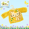 Reserved for Sue - Primrose Yellow Kitten Jumper