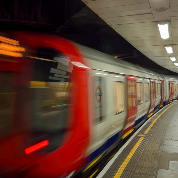 Train now leaving platform 1