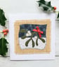 Mistletoe Christmas Card - Image 1