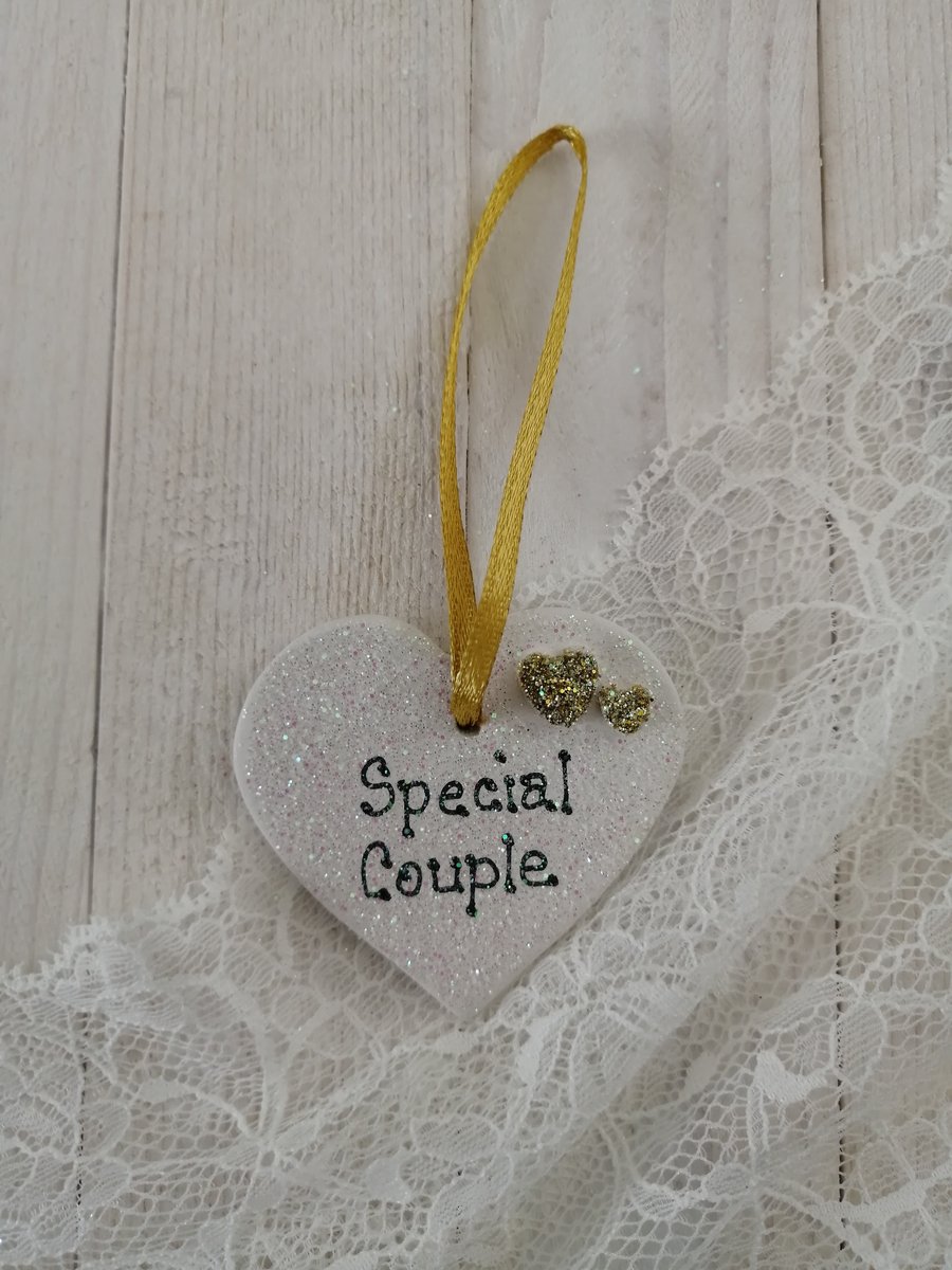 Small Ceramic Heart - Special Couple