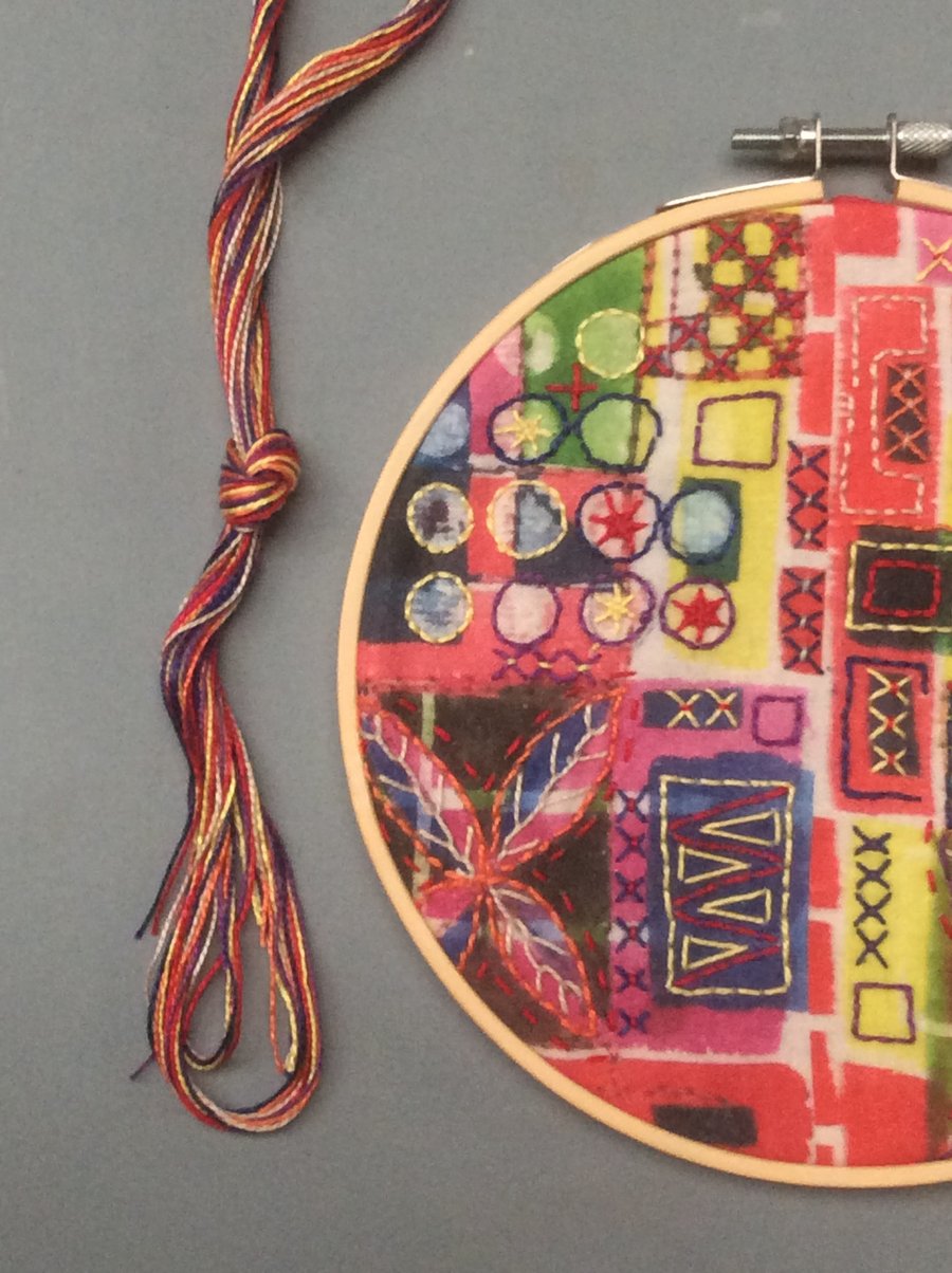 Embroidery kit - Circus