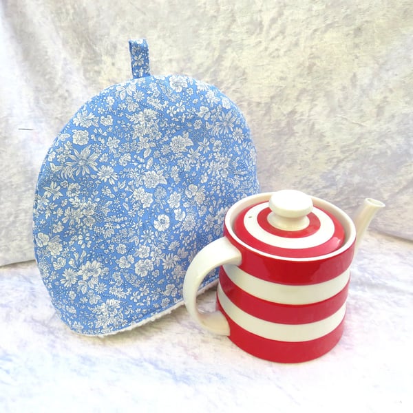   Liberty print tea cosy, size medium, to fit a 3 cup teapot