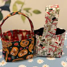 Reversible Halloween to Christmas Bag - perfect to reuse 