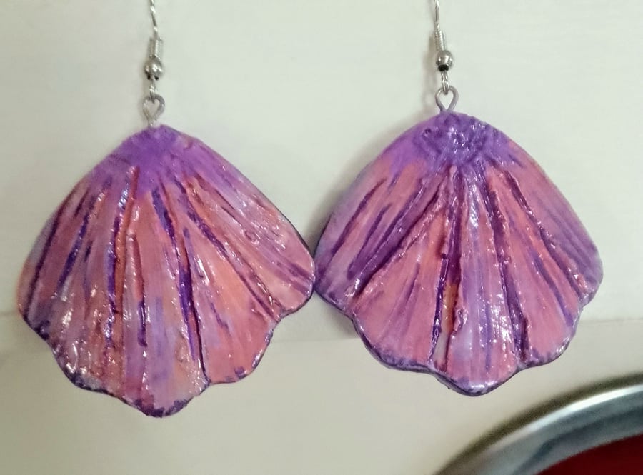 Mermaid Shell Earrings