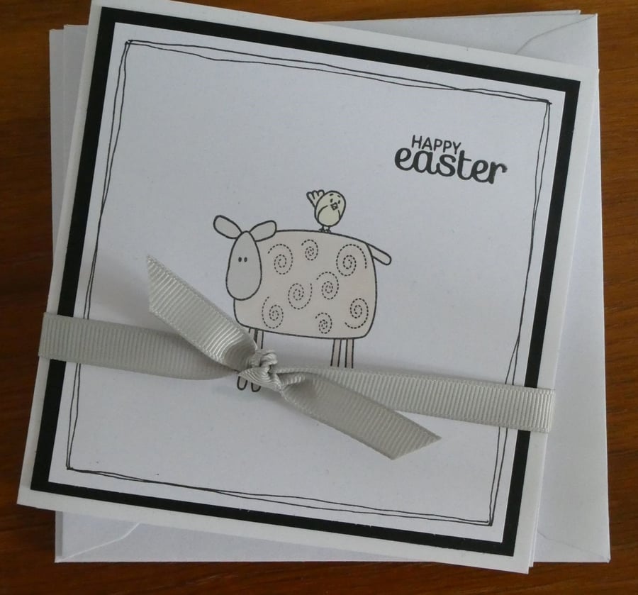 Pack of 4 Easter Cards - Sheep